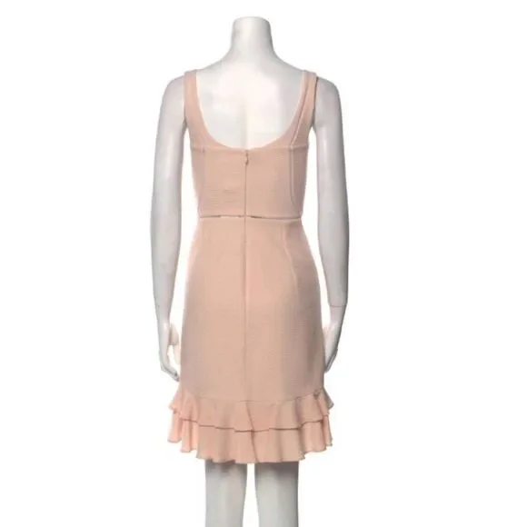 NWT. $795 Jonathan Simkhai Bustier Mini Dress Size 0 pink